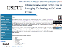Tablet Screenshot of ijsett.com